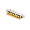 d sub 8w8 Macho Stright Solder Tipo Conector Machined Pin
