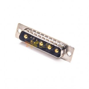 D-sub 9W4 Male Solder Type Connector