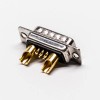 D SUB connector 7W2 Male Power Straight Solder Type For Cable