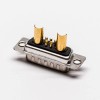 D SUB connector 7W2 Male Power Straight Solder Type For Cable