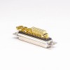 DB High Current 36W4 Female Right Angled Machined Pin Through Hole for PCB Mount