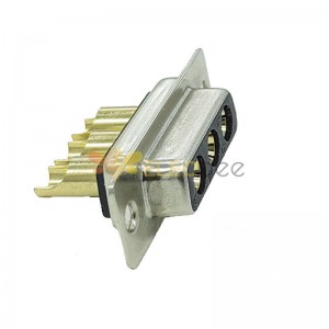 D SUB 3pin Connector Straight Male Female Solder 3Zinc Alloy High Current 3W3 VGA 3V3 10A 
