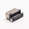 15针d-sub连接器母头90度插板接PCB板
