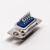 15 Pin D SUB Straight Connector Femmina Bule Solder Type per Cavo