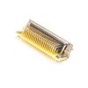 D sub 104 pin Male Right Angle For PCB Mount Machined Contacts Connector