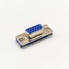 D SUB 15 Pin Female Right Angled Staking Type Through Hole for PCB Mount