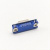 D SUB 15 Pin Female Right Angled Staking Type Through Hole for PCB Mount
