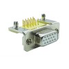 D SUB 15Pin Connector Right Angled Male Female Through Hole15pin RS232 Serial Port 2 Rows Bur 