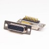 D sous 26 Pin High Density Female Connector 180 Degree Solder Type for Cable