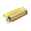 D SUB 78Pin Connector Right Angled Male Female Through Hole 78pin 4 Rows Bur 
