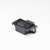 D sub hd 15 pin male FOR PCB connector right angled 20pcs