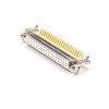 d sub62 Pin Female Right Angle For PCB Mount Machined Contacts Connector