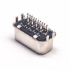 Mini VGA 15PIN hembra conector de ángulo recto
