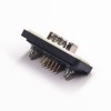 Subconector de 15 pinos d Padrão IP67 tipo 3 fileiras através do orifício montagem em painel com arpão 20 peças