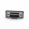 D sub 15p IP67 Impermeável D-sub 15 Pin Masculino Right Angle Board Mount Connector