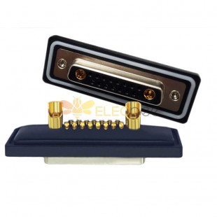 D SUB 17Pin Connector Straight Male Female Solder Type Serial Port 17Pin Waterproof 17W2 Solid pin High Current
