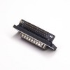 D sub 25 Pin Standard IP67 Type 2 Rows Right Angle Through Hole Panel Mount