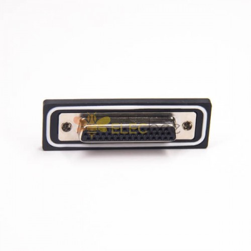 Conector D sub 44 pinos padrão IP67 tipo através do orifício montagem em painel 20 peças
