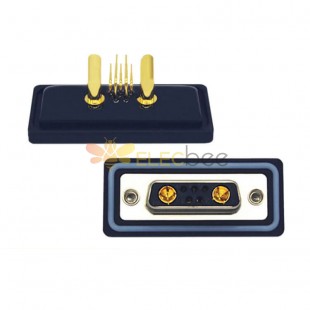 D SUB 7Pin Connector Right Angled Male Female Through Hole 7Pin Waterproof 7W2 High Current 10A