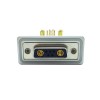 D SUB 7Pin Connector waterproof Right Angled Male Female Through Hole 7Pin Aluminium Alloy 7W2 High Current