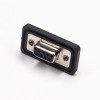 Standard IP67 Waterproof D-sub 9 Contacts Female PCB Mount Connector