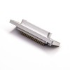 Sub D HD 44 IP67 Impermeable D-sub Aleación de aluminio D-sub 44 Pin Macho Tipo de soldadura Conector de montaje de cable 20 piezas