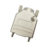 D SUB 9 Shell Male Female shared Solder 9pin Zinc Alloy Silver 