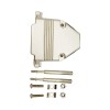 D SUB9 Shell Male Female shared RS232 serial port 9pin Zinc Alloy Silver 