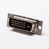 DVI 24+1 Male Straight Connector Though Hole for PCB Mount