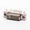 DVI 24+5 Right Angled Jack Though Hole for PCB Mount