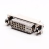 DVI D 24+1 Pin Connector Female Straight Though Hole for PCB Mount