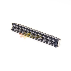 100 PIN SCSI Conector HPDB Masculino em linha reta através do buraco para PCB Mount