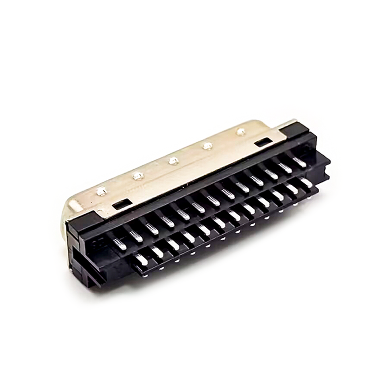 50 PIN SCSI-Steckverbinder HPDB 50PIN Stecker Strahght Löttyp für Kabel