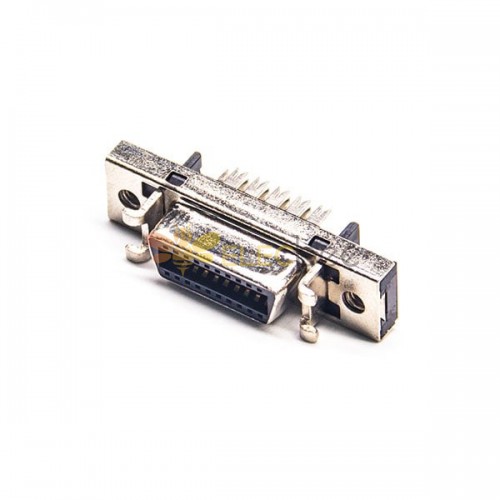 Serial SCSI Connector HPCN 14 PIN Female Straight IDC Panel Mount