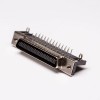 50 Pin SCSI Right Angle Female Harpoon Through Hole for PCB Mount