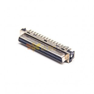 Kablo Haznesi için 68PIN SCSI Konnektör HPDB Kadın Düz IDC