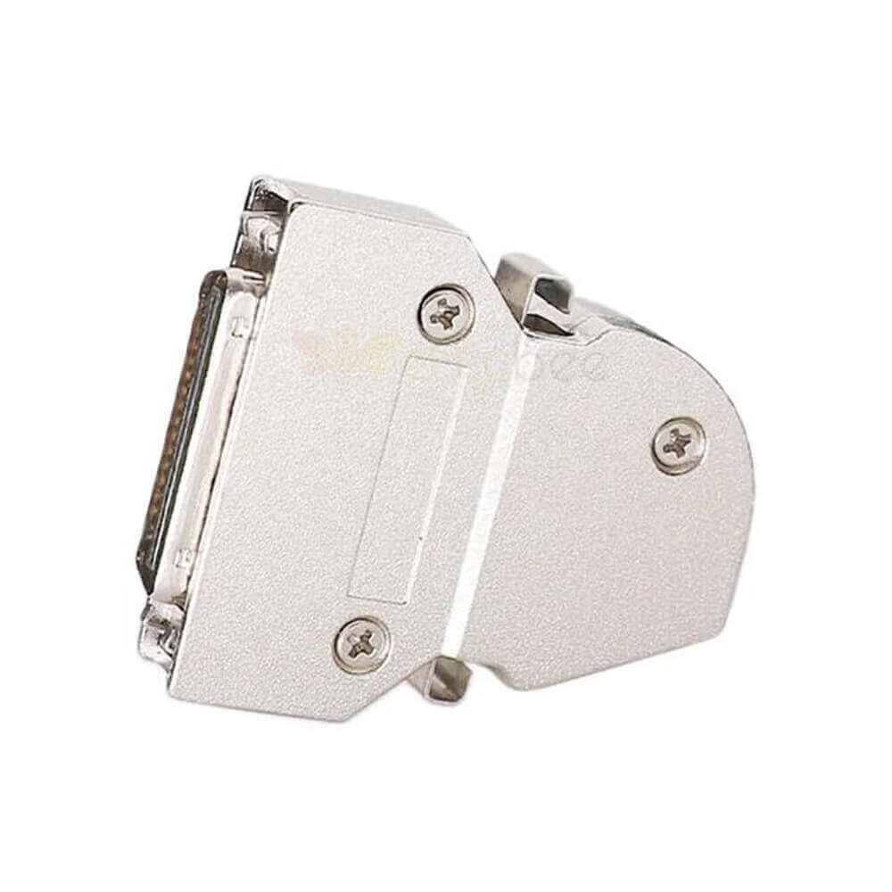 IDC SCSI HPCN 36 Pin Male Connector Straight Latch Lock 45° With Metal Shell