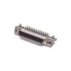 SCSI 50 Pin Adapter Female Angled Connector Through Hole for PCB Mount
