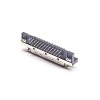 SCSI 50 Pin Adapter Female Angled Connector Through Hole pour PCB Mount