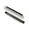 SCSI Konektörü 100pin CN Tipi Düz Dişi DIP Tipi PCB Montajı