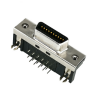 SCSI Connector 20pin CN اكتب بزاوية قائمة أنثى DIP نوع PCB جبل