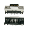 SCSI连接器 20芯 CN 型 弯式 母 插板