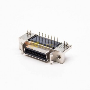 SCSI Konektörü 26 Pin Kadın Ile Zıpkın Ile Delik