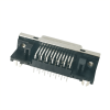 SCSI 커넥터 26핀 CN 유형 직각 암 DIP 유형 PCB 마운트