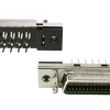 SCSI连接器 26芯 CN 型 直式 母 插板