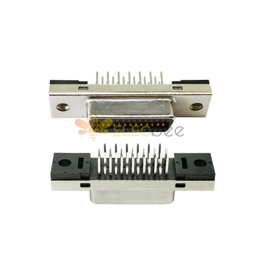 Conector SCSI 26 pinos Tipo CN Reto Fêmea Tipo DIP Montagem PCB