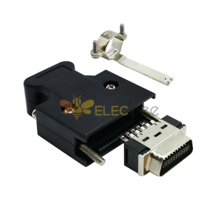 SCSI Connector 26pin CN Type Straight Male Solder Type