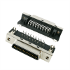 Conector SCSI tipo CN de 36 pinos tipo ângulo reto fêmea DIP montagem PCB