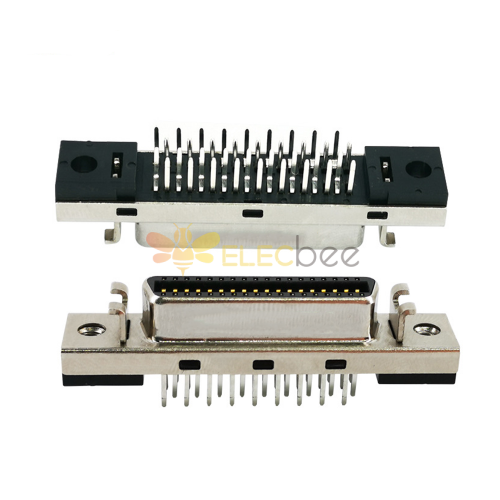 SCSI-Anschluss 36-poliger CN-Typ, gerade Buchse, DIP-Typ, PCB-Montage