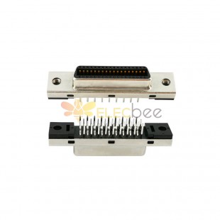 SCSI Connector 36pin CN Type Straight Female DIP Type PCB Mount
